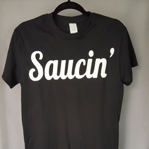 Saucin graphic tshirt